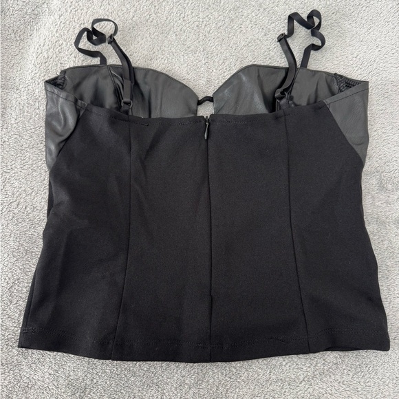 Zara leather top - Picture 2 of 3